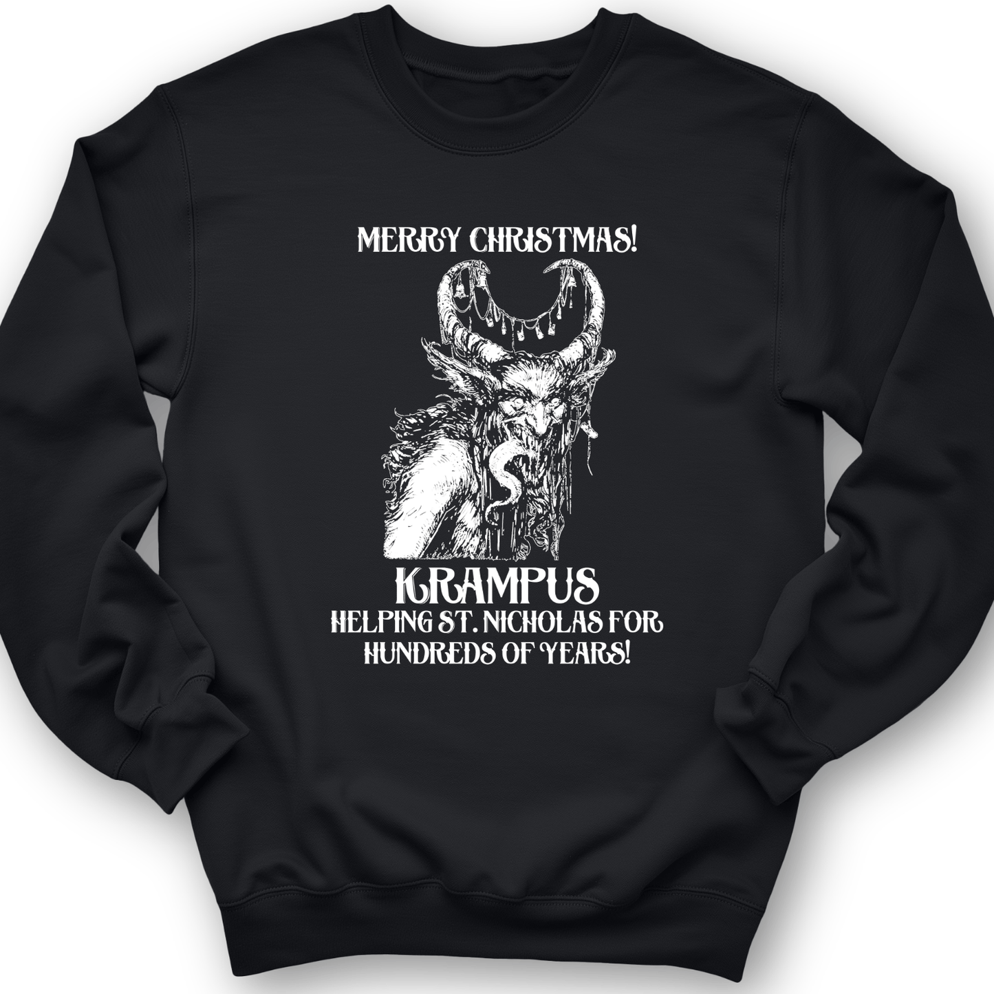 Krampus Crewneck Black / S