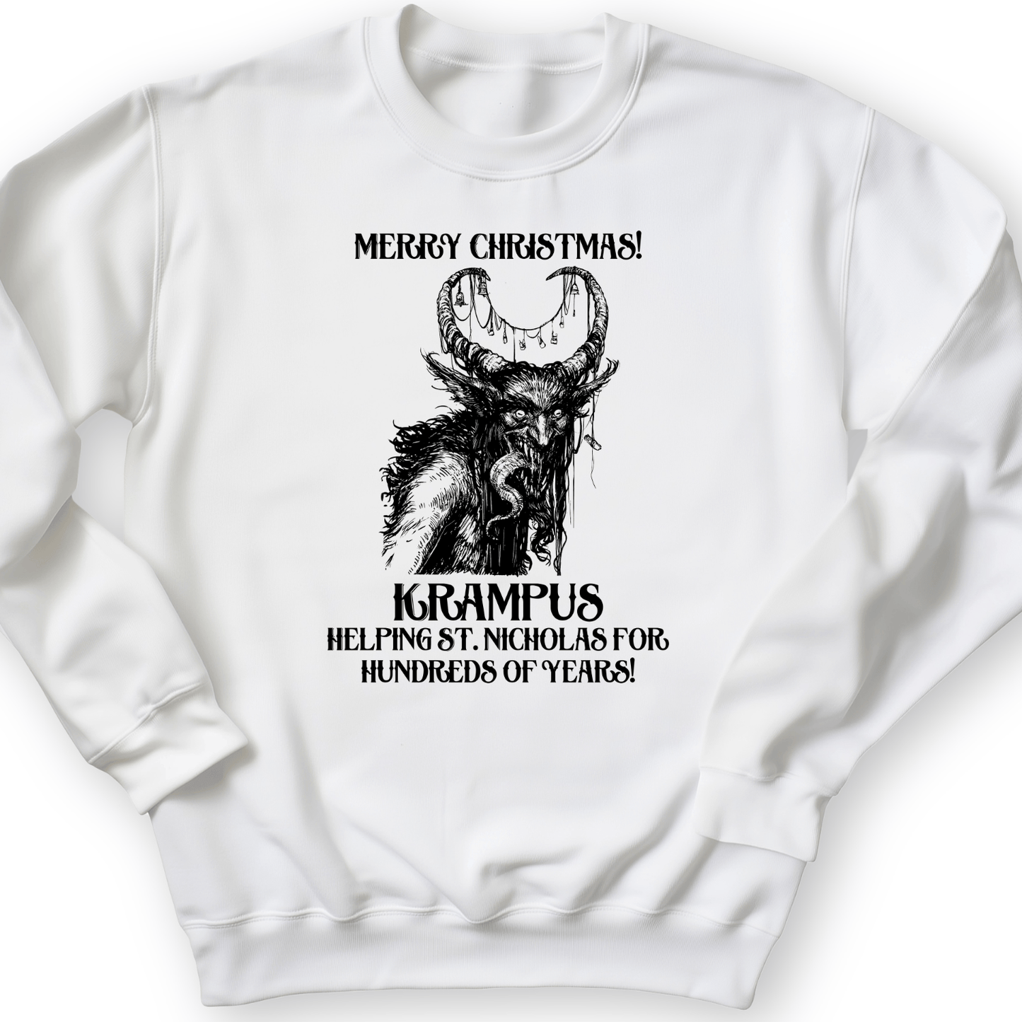 Krampus Crewneck White / S