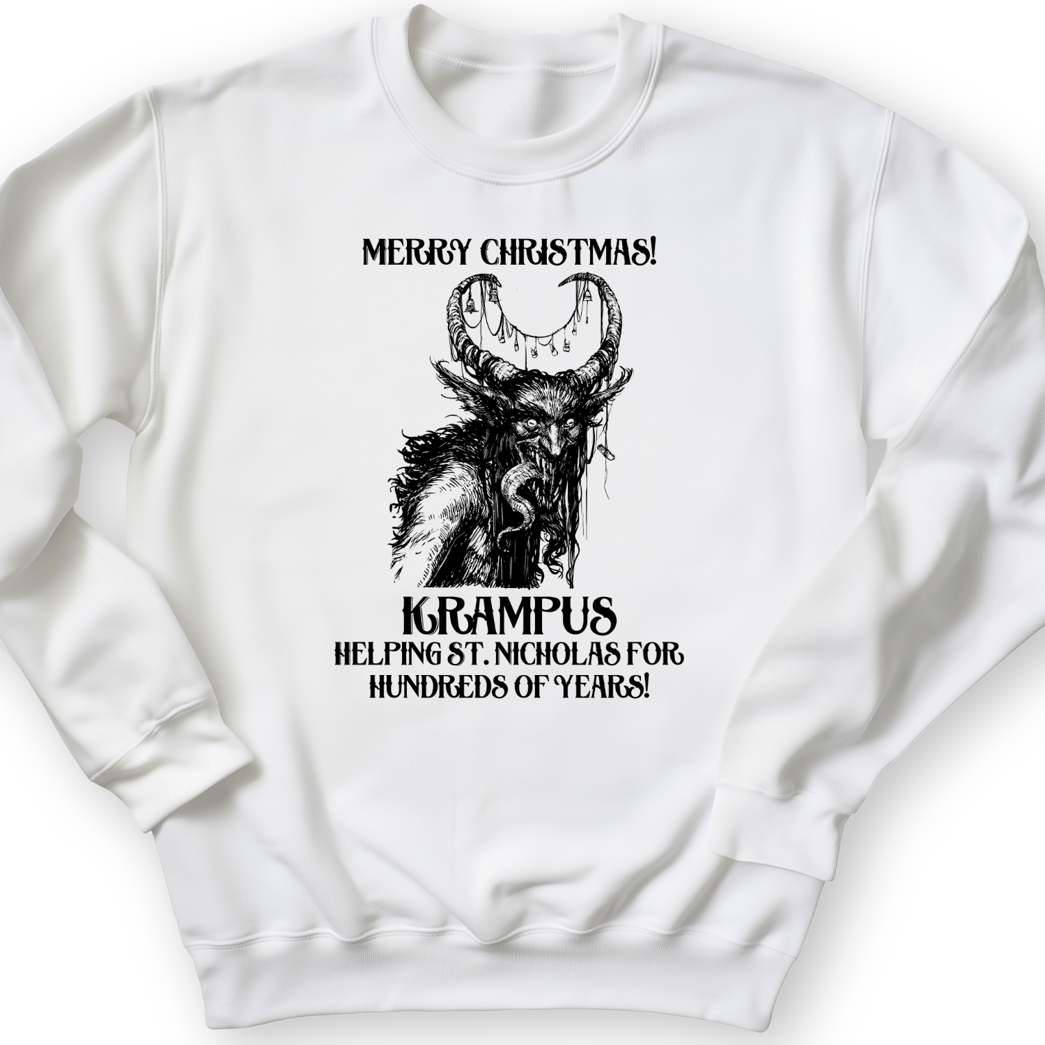 Krampus Crewneck White / S