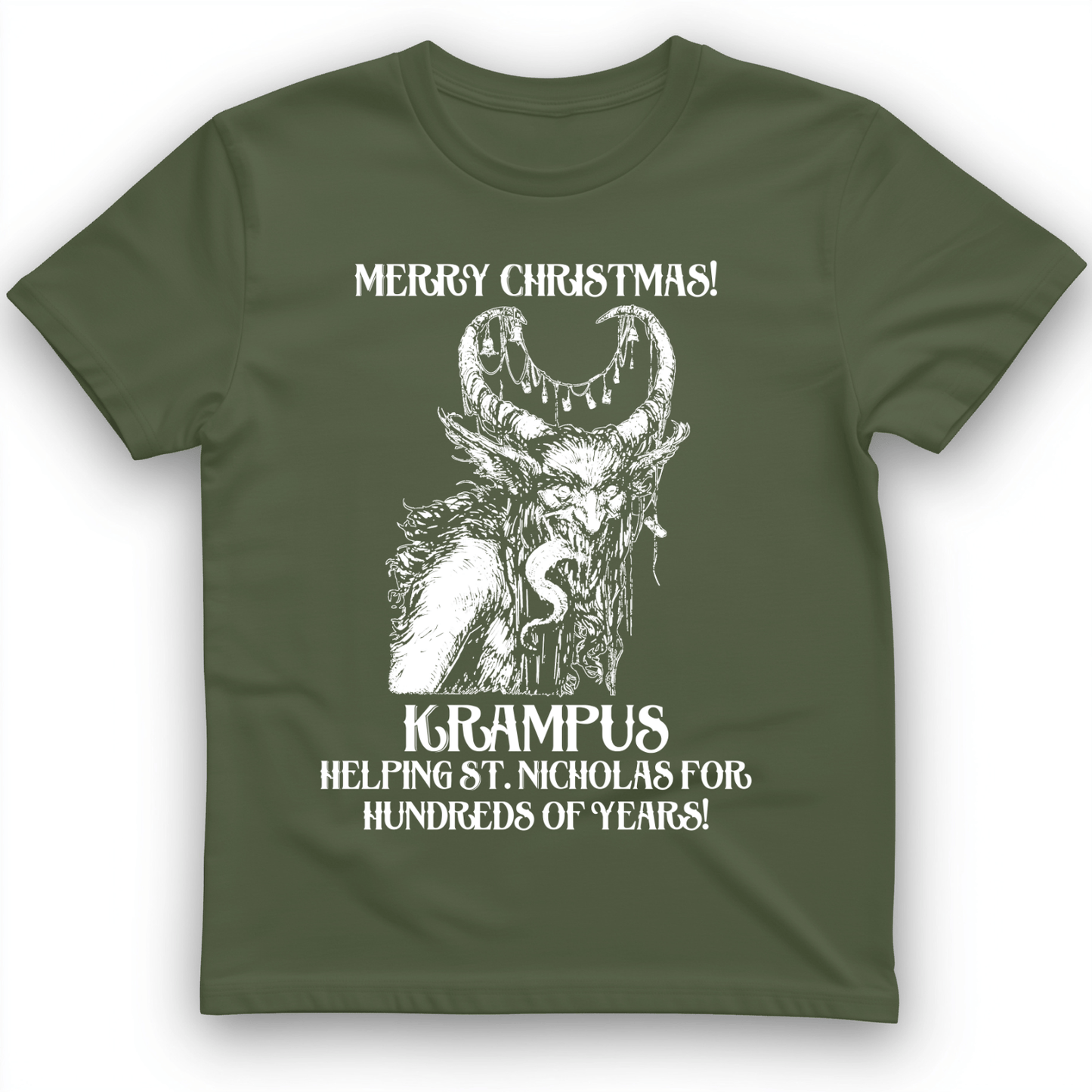 Krampus T-Shirt Military Green / S