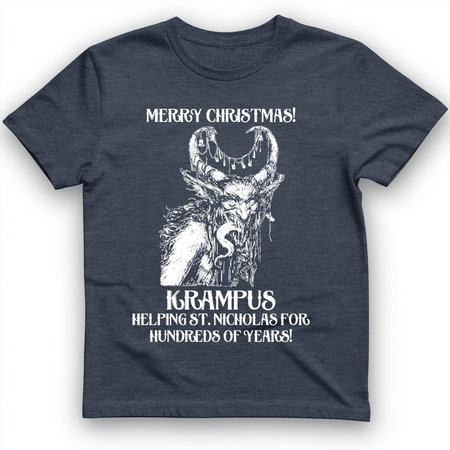 Krampus T-Shirt Heather Navy / S