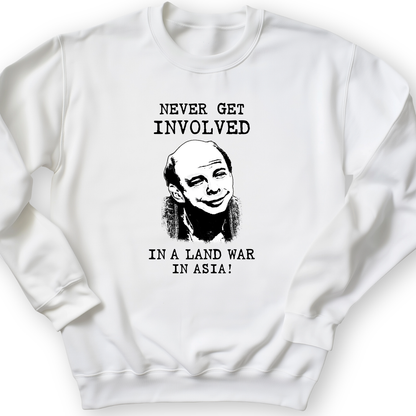 Land War In Asia Crewneck White / S