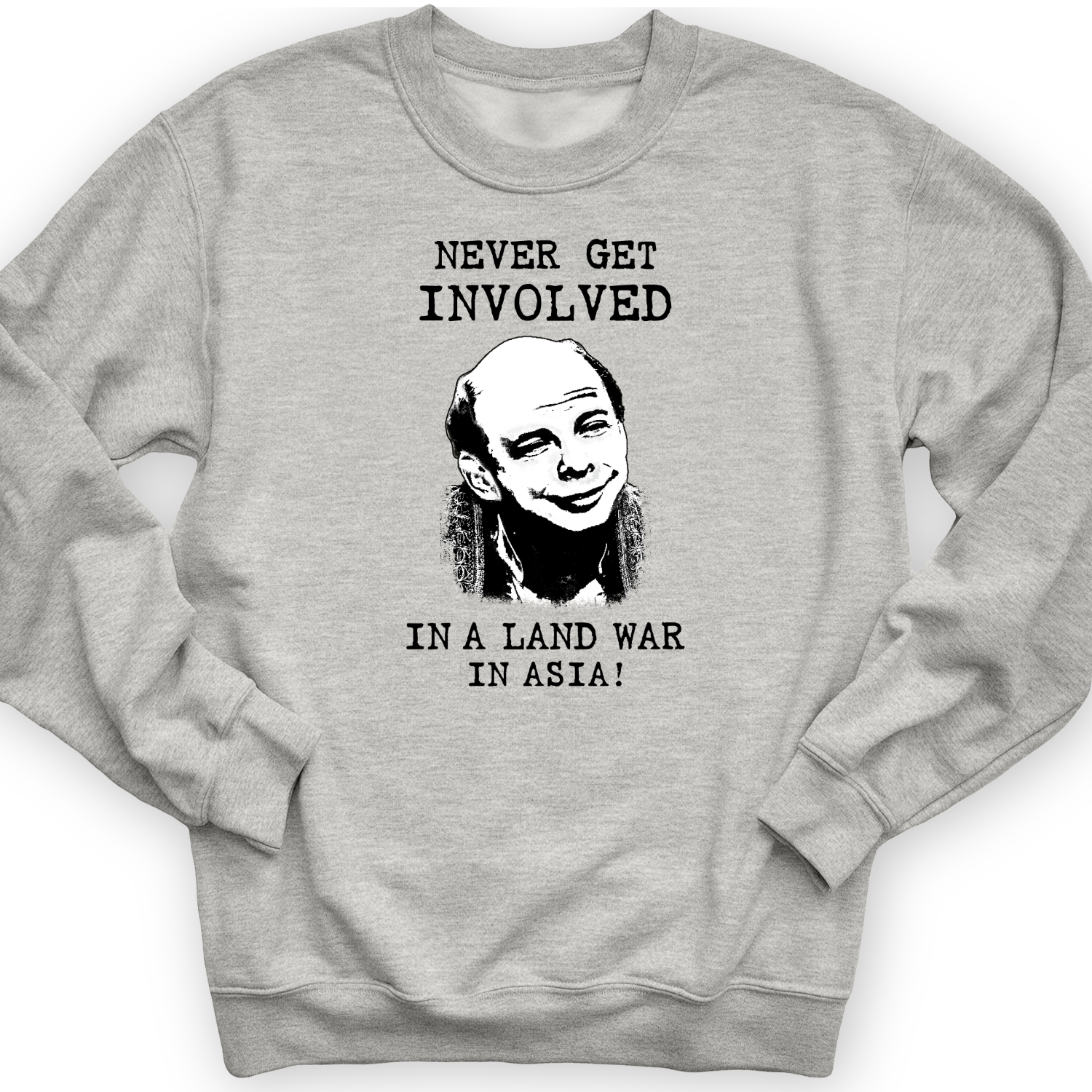 Land War In Asia Crewneck Sport Grey / S