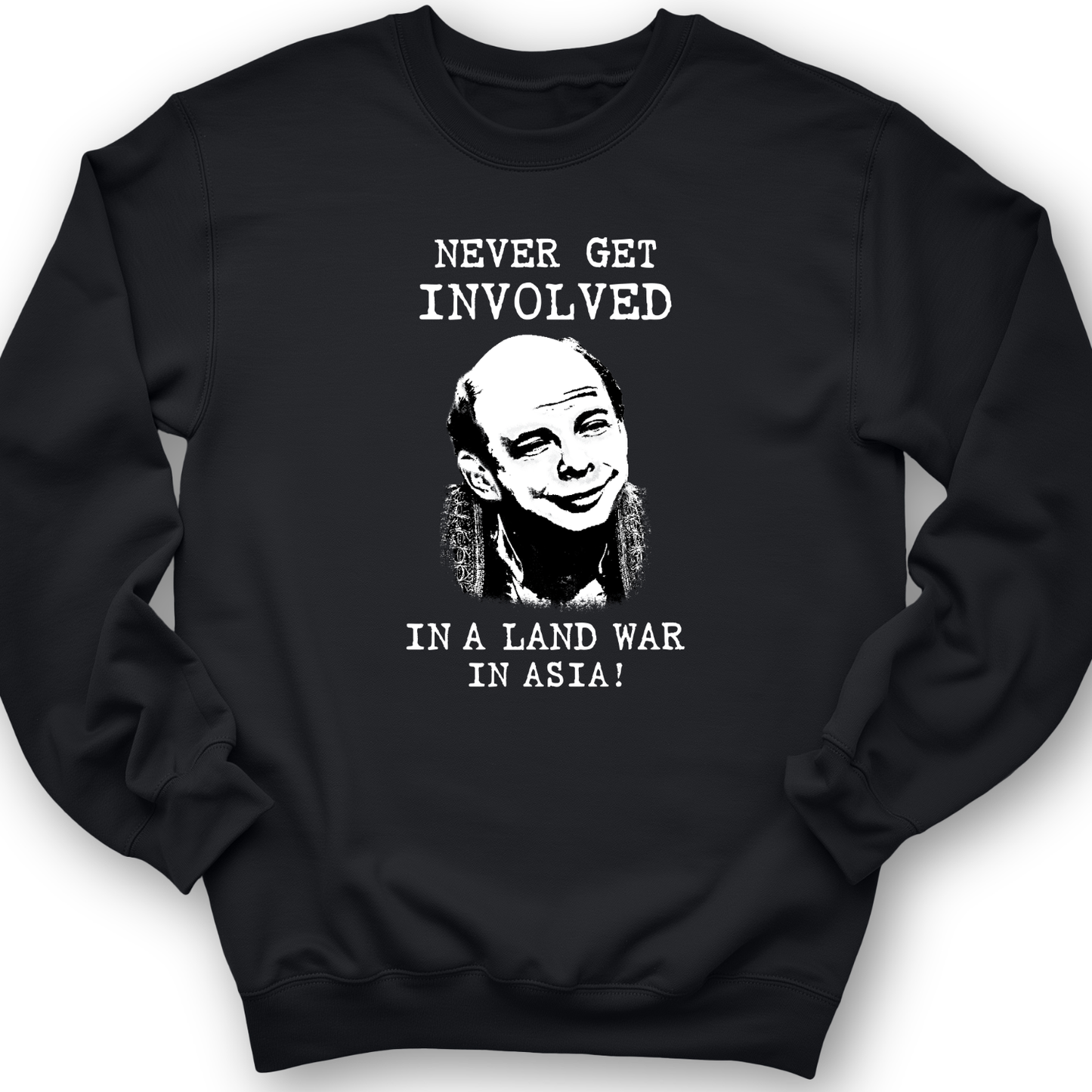 Land War In Asia Crewneck Black / S