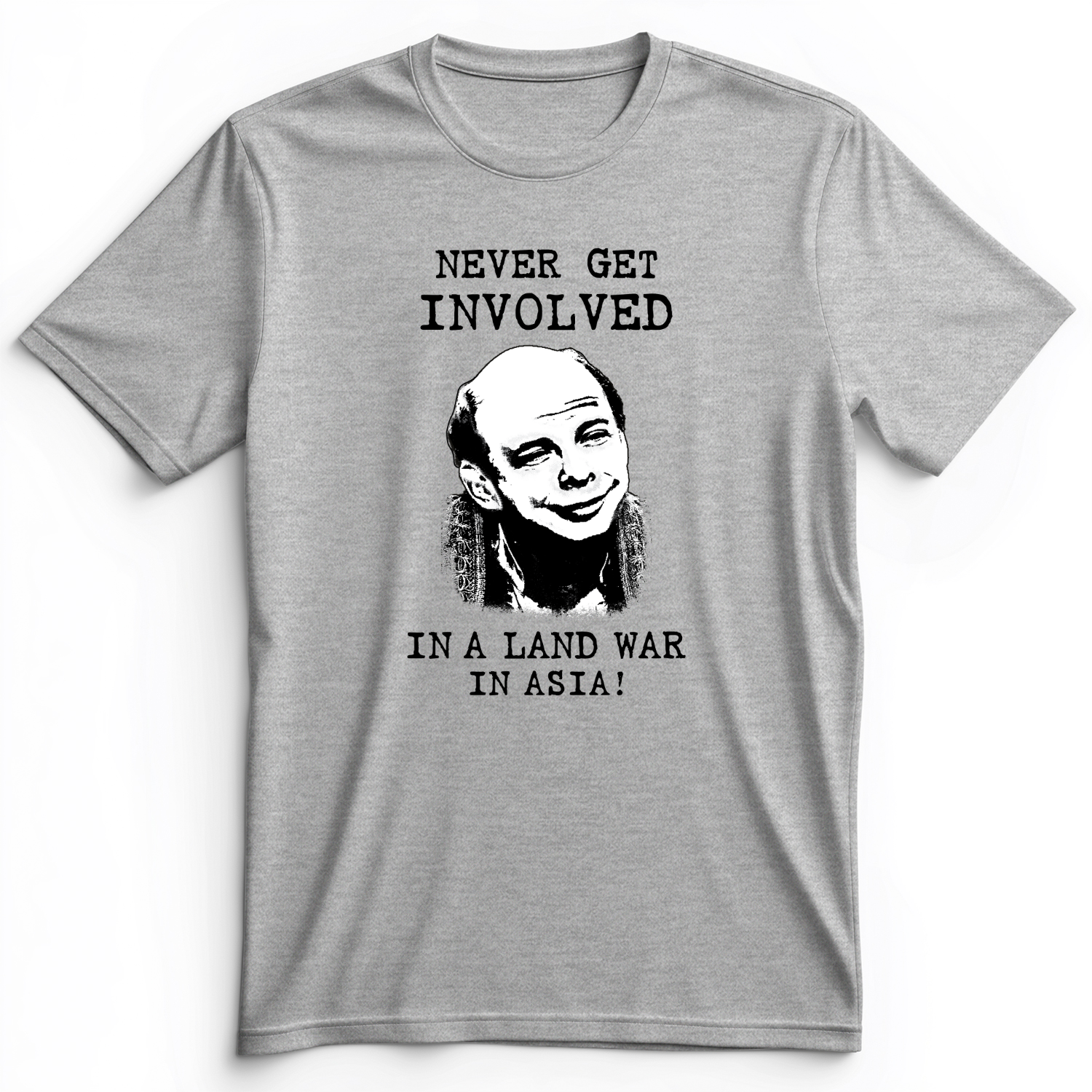 Land War In Asia Premium Tee Athletic Heather / S