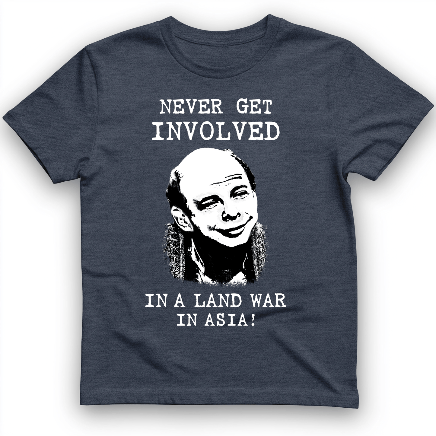 Land War In Asia T-Shirt Heather Navy / S