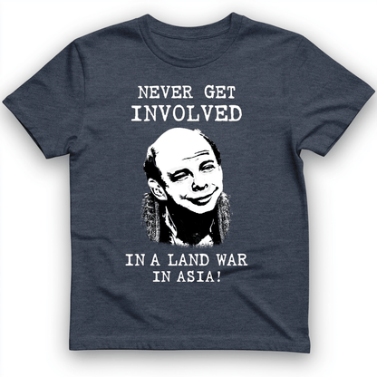 Land War In Asia T-Shirt Heather Navy / S