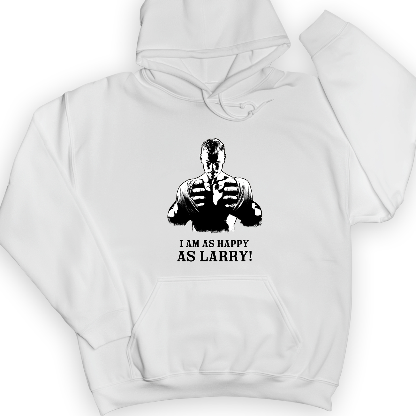 Larry Foley Hoodie White / S