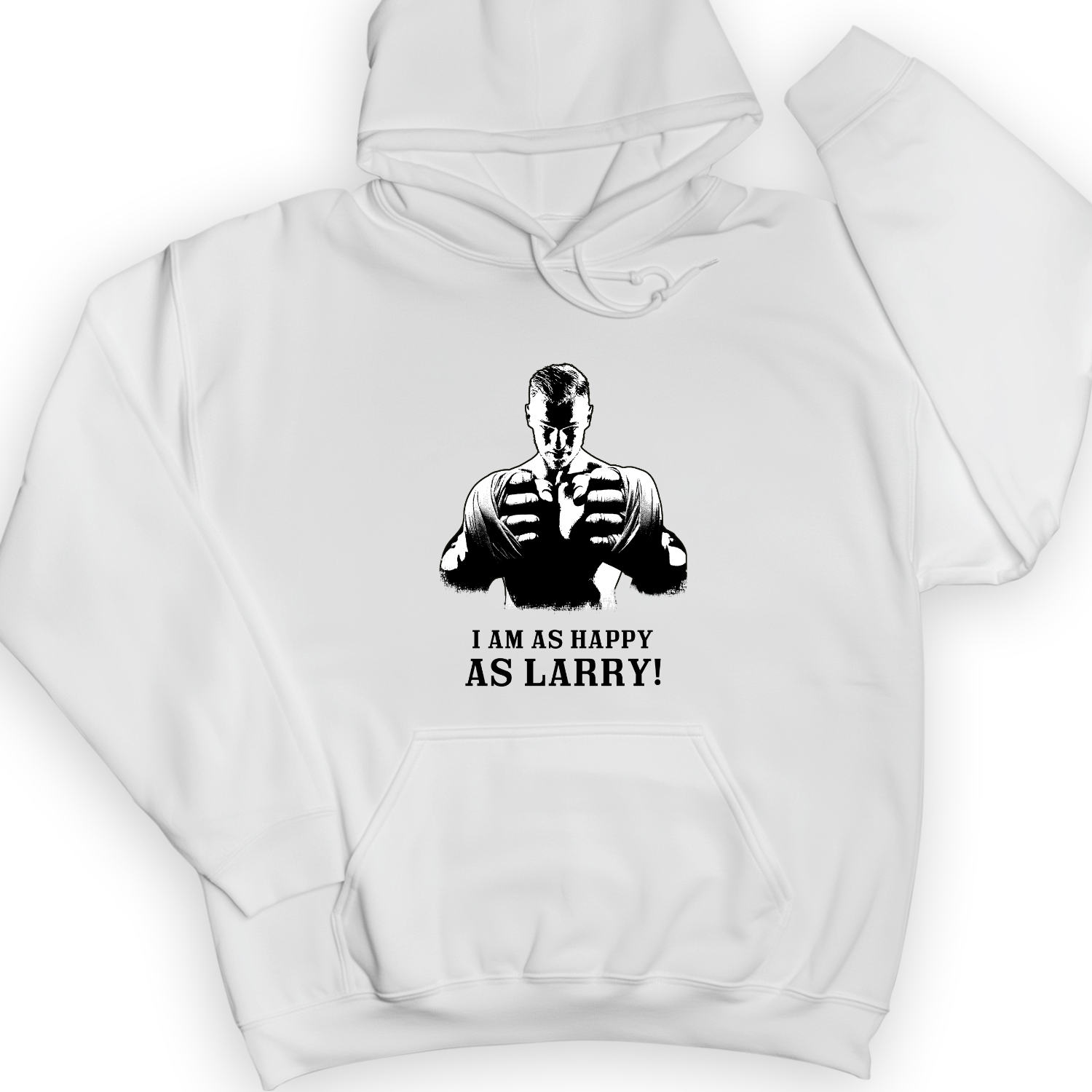 Larry Foley Hoodie White / S