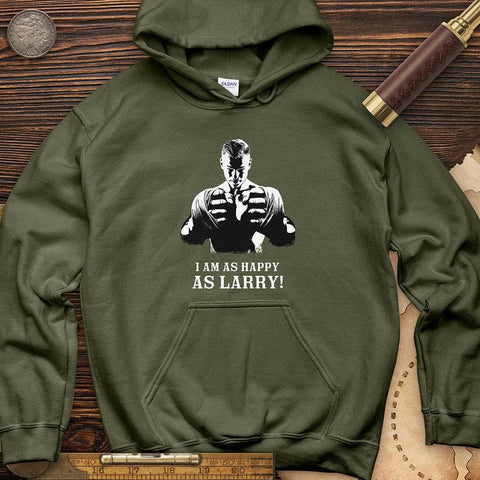 Larry Foley Hoodie Military Green / S