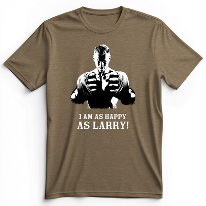 Larry Foley Premium Tee Heather Olive / S