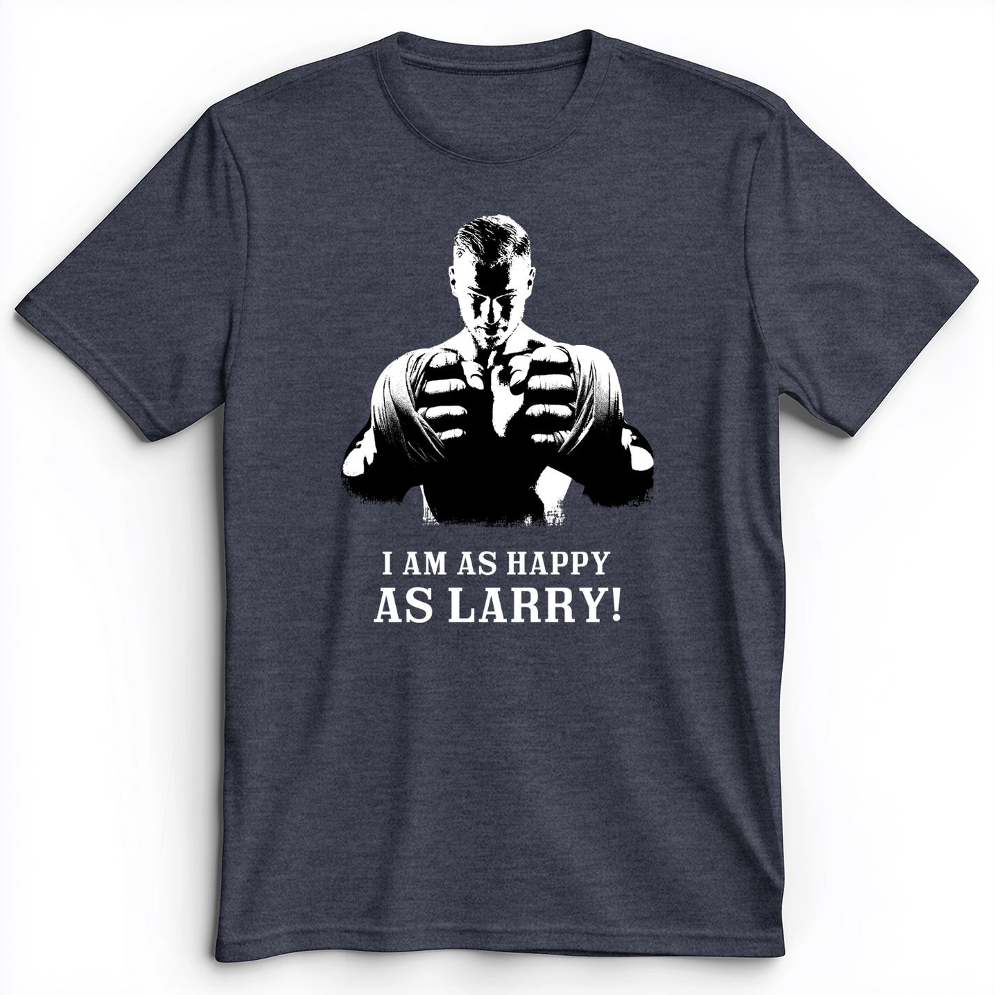 Larry Foley Premium Tee Heather Navy / S