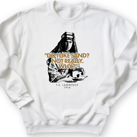 Lawrence Of Arabia Crewneck White / S