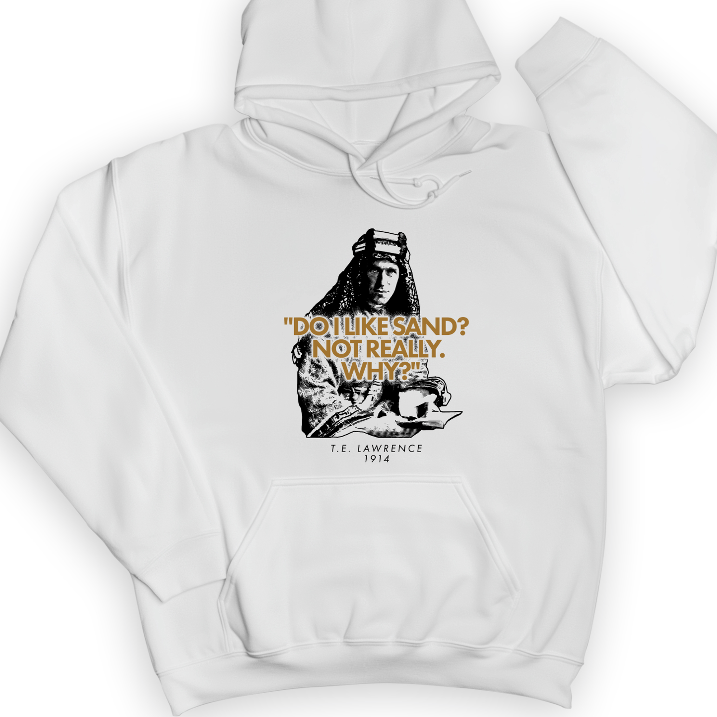 Lawrence Of Arabia Hoodie White / S