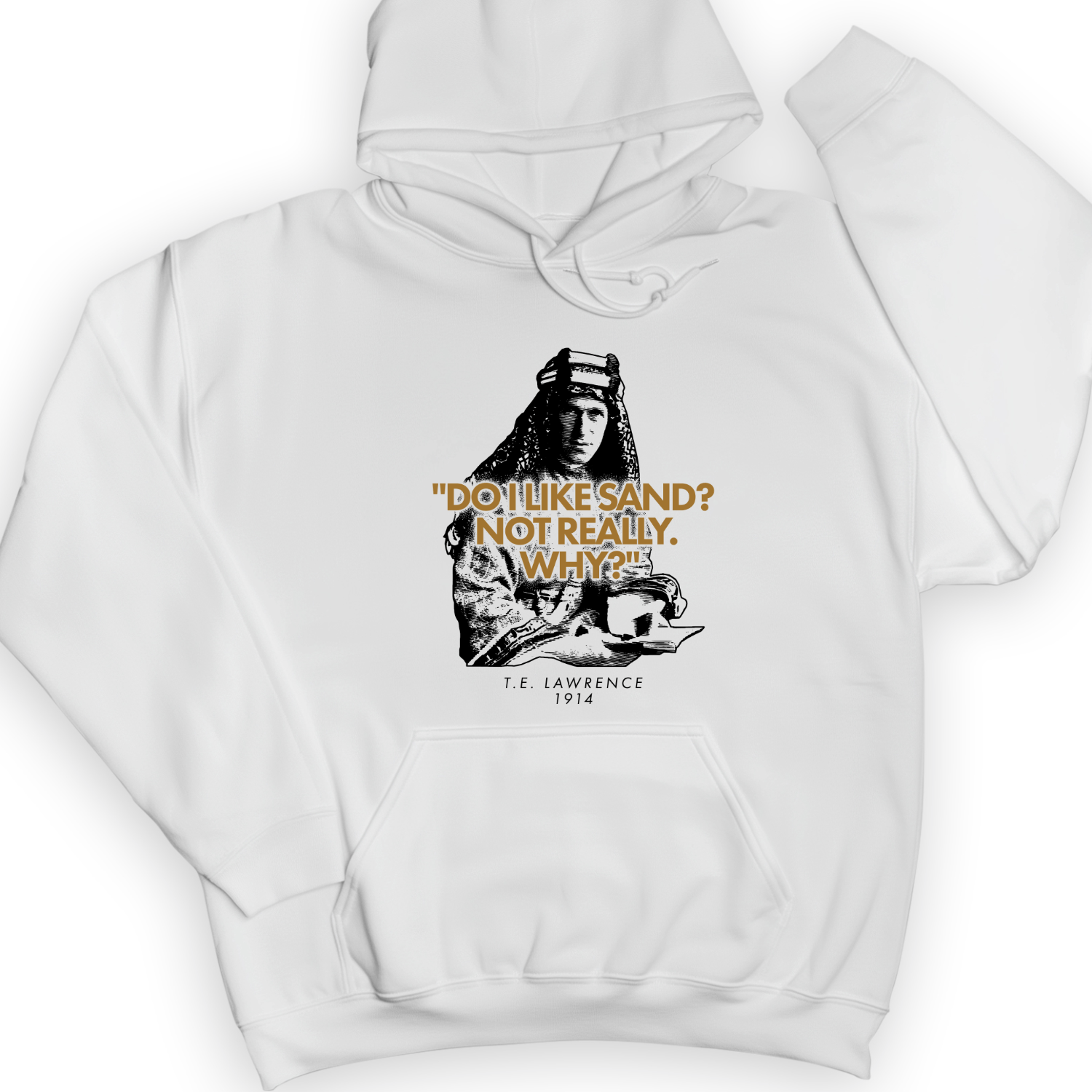 Lawrence Of Arabia Hoodie White / S