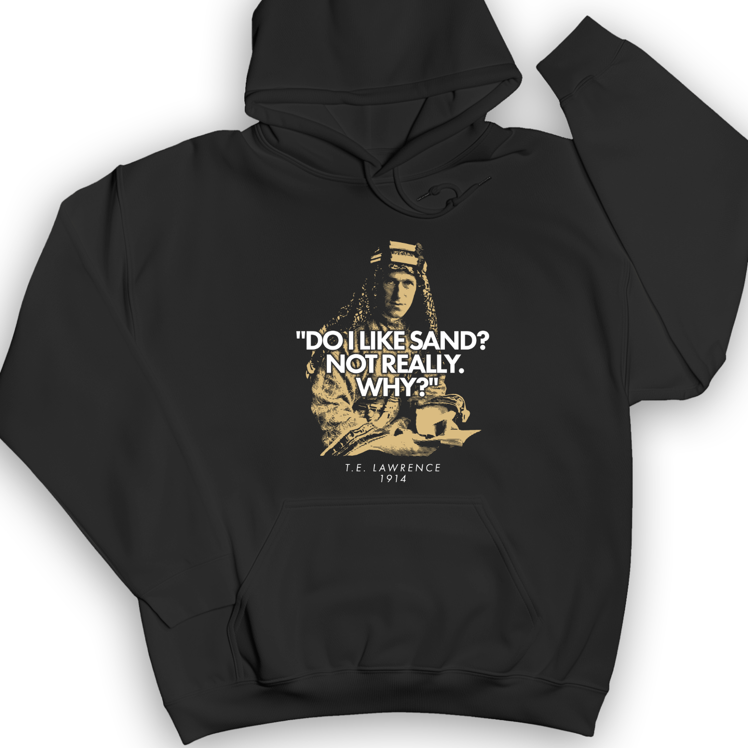 Lawrence Of Arabia Hoodie Black / S