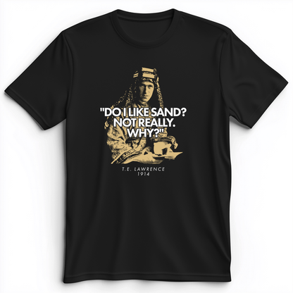 Lawrence Of Arabia Premium Tee Black / S