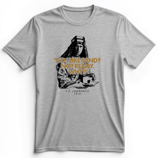 Lawrence Of Arabia Premium Tee Athletic Heather / S