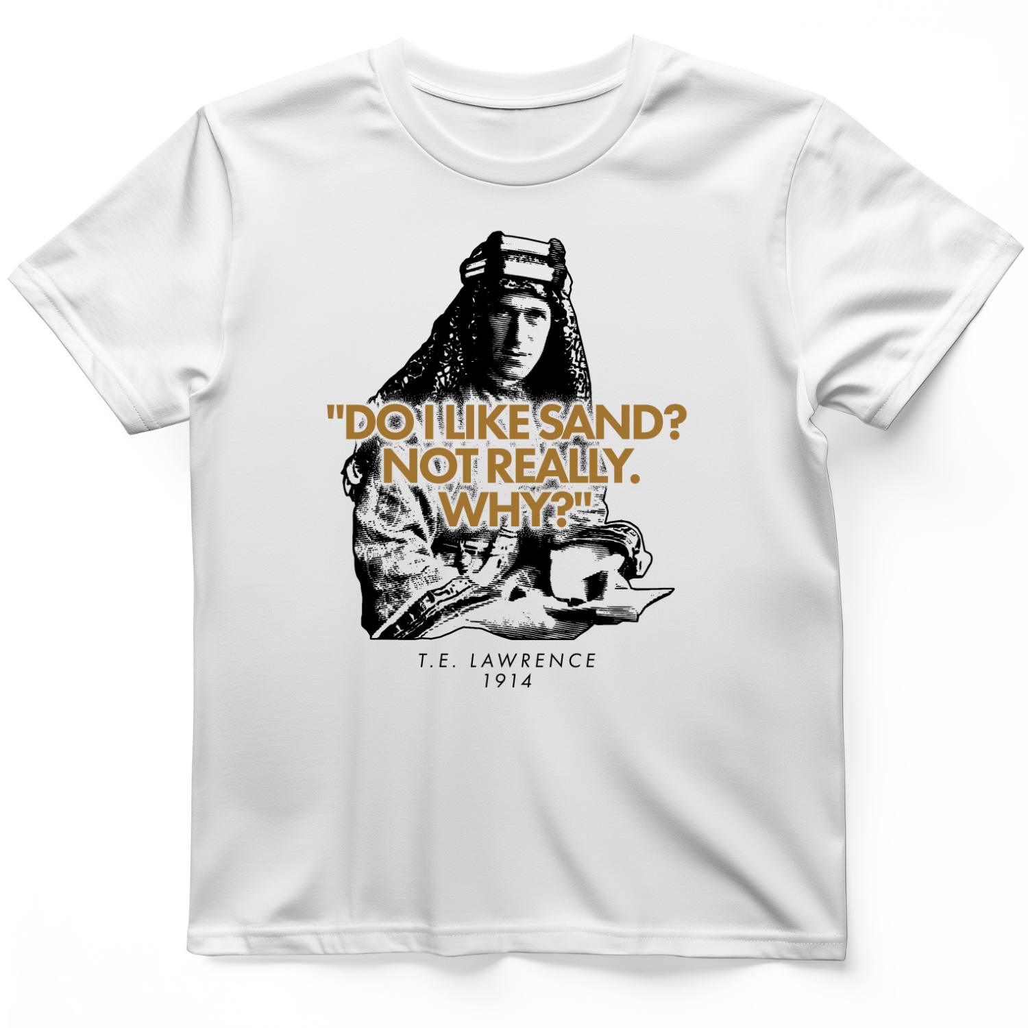 Lawrence Of Arabia T-Shirt White / S