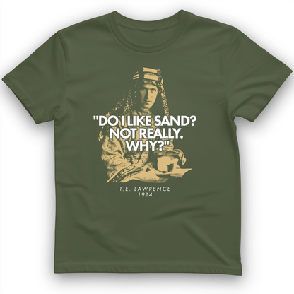Lawrence Of Arabia T-Shirt Military Green / S