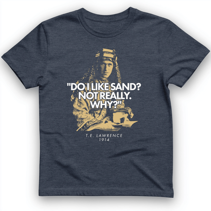 Lawrence Of Arabia T-Shirt Heather Navy / S