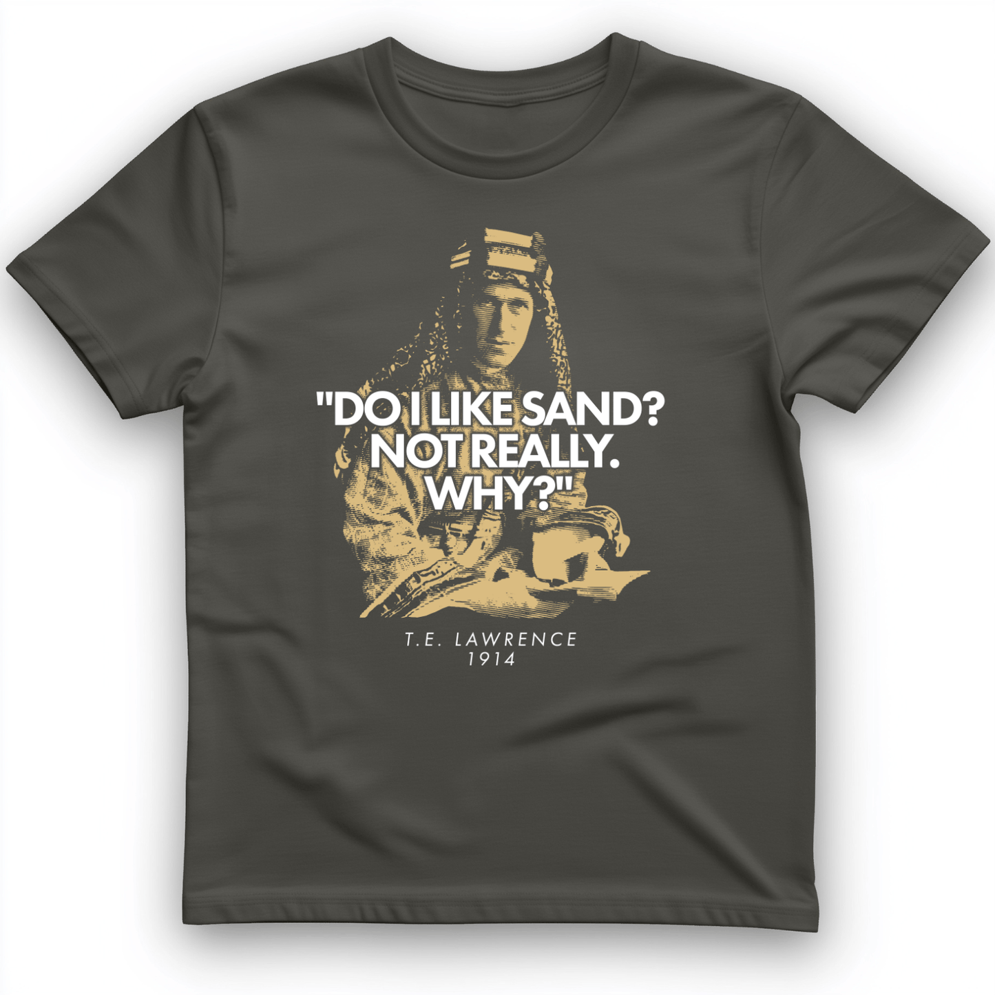 Lawrence Of Arabia T-Shirt Charcoal / S