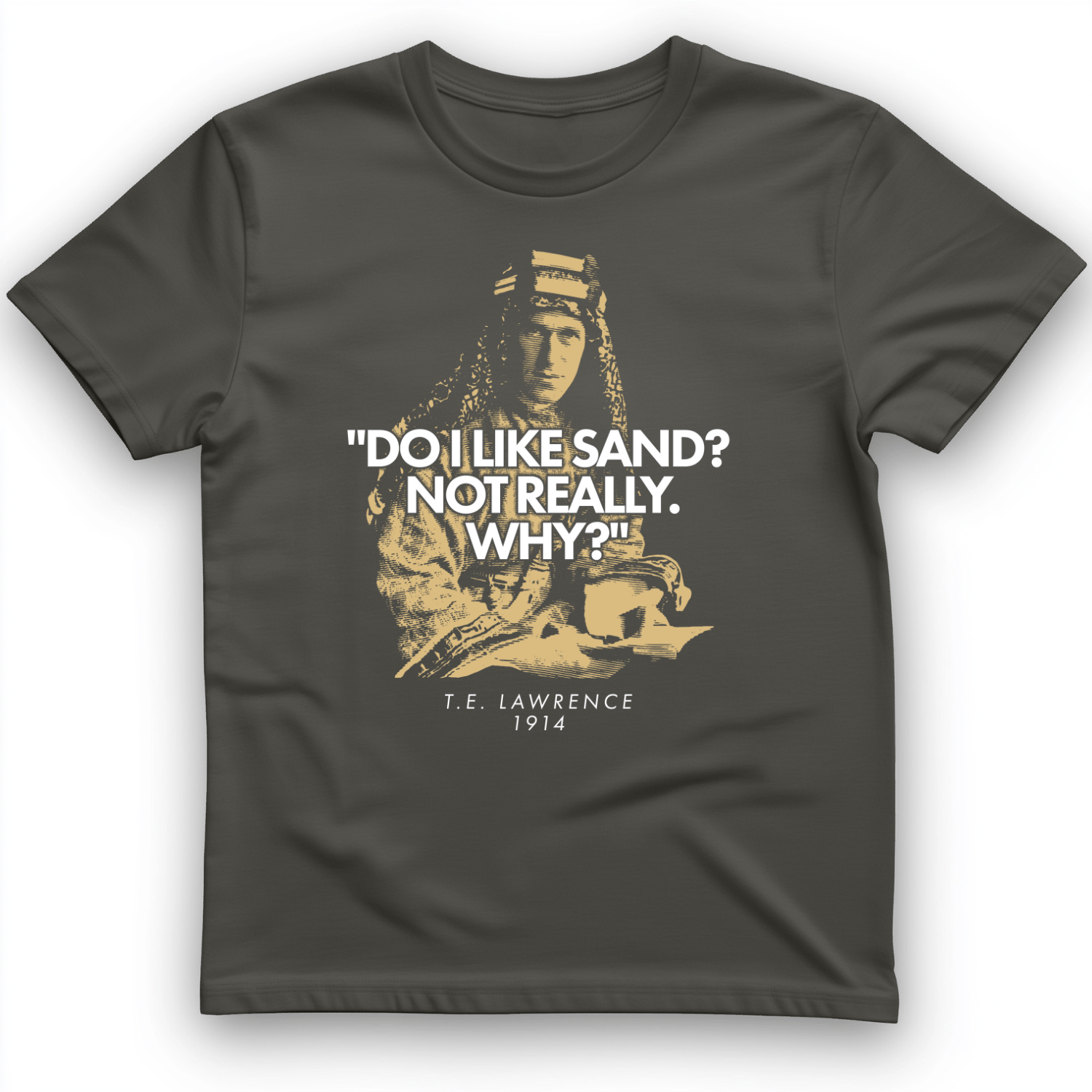 Lawrence Of Arabia T-Shirt Charcoal / S