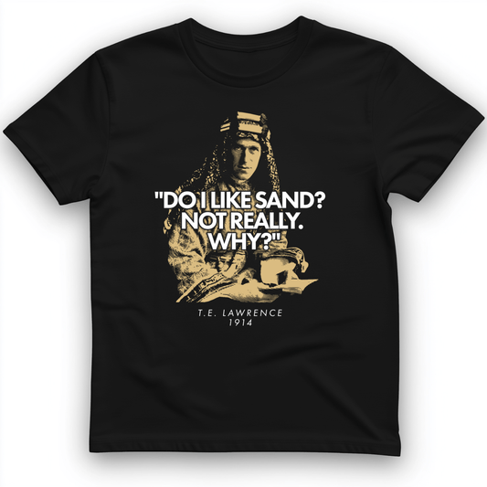 Lawrence Of Arabia T-Shirt Black / S