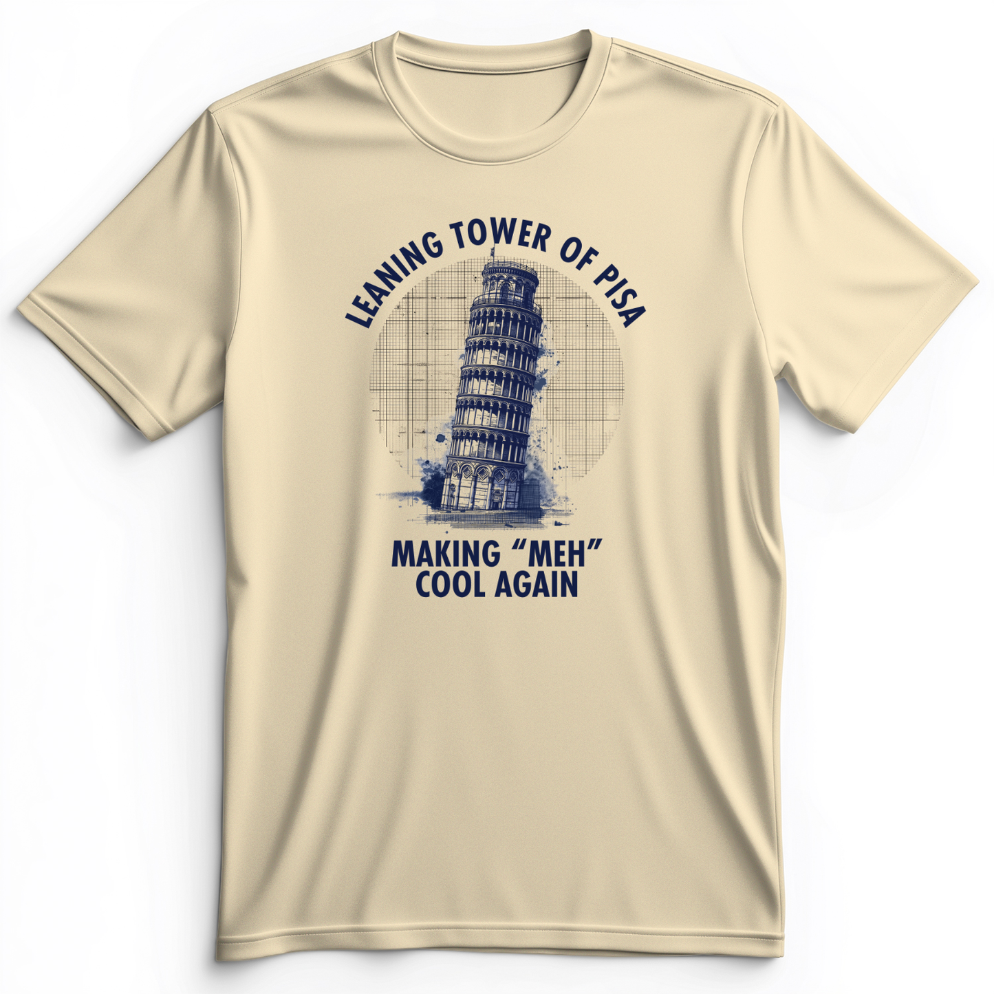 Leaning Tower of Pisa Premium Tee Natural / S