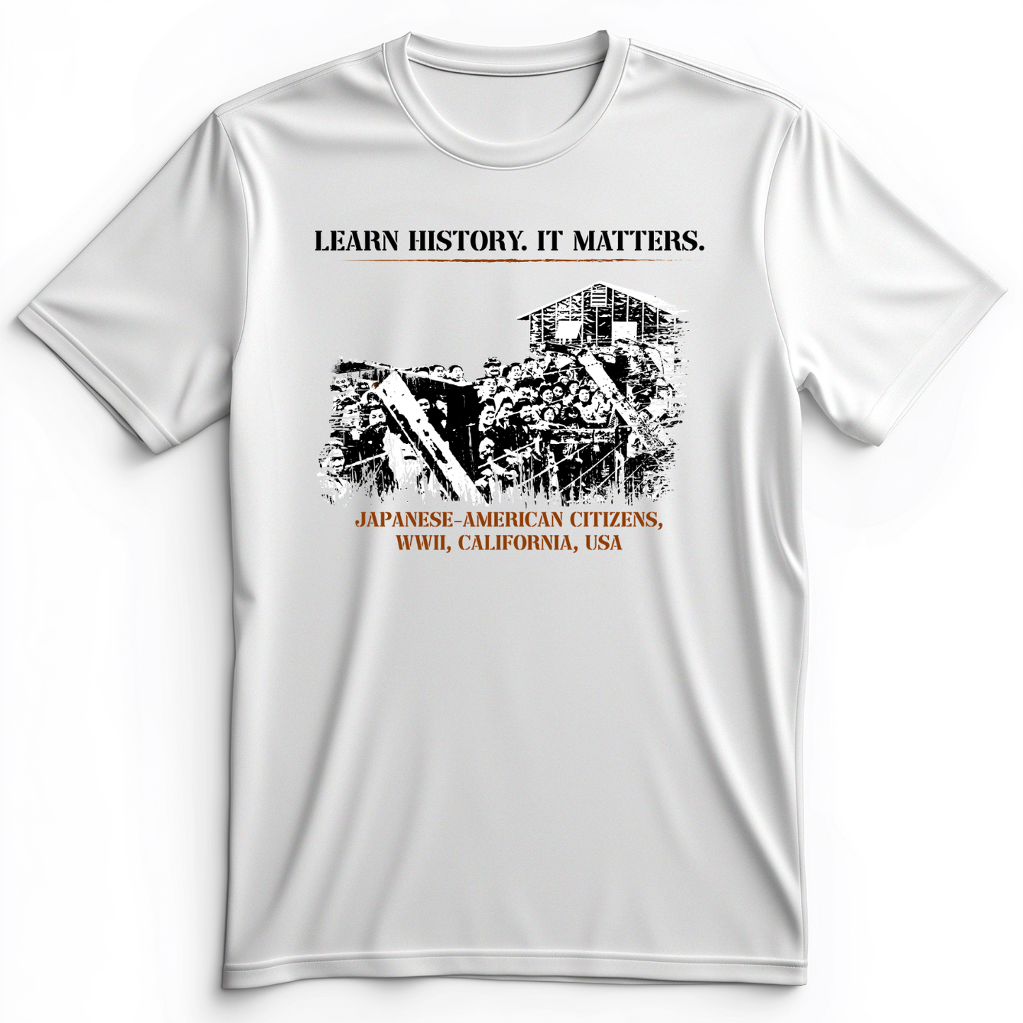 Learn History It Matters Premium Tee White / S