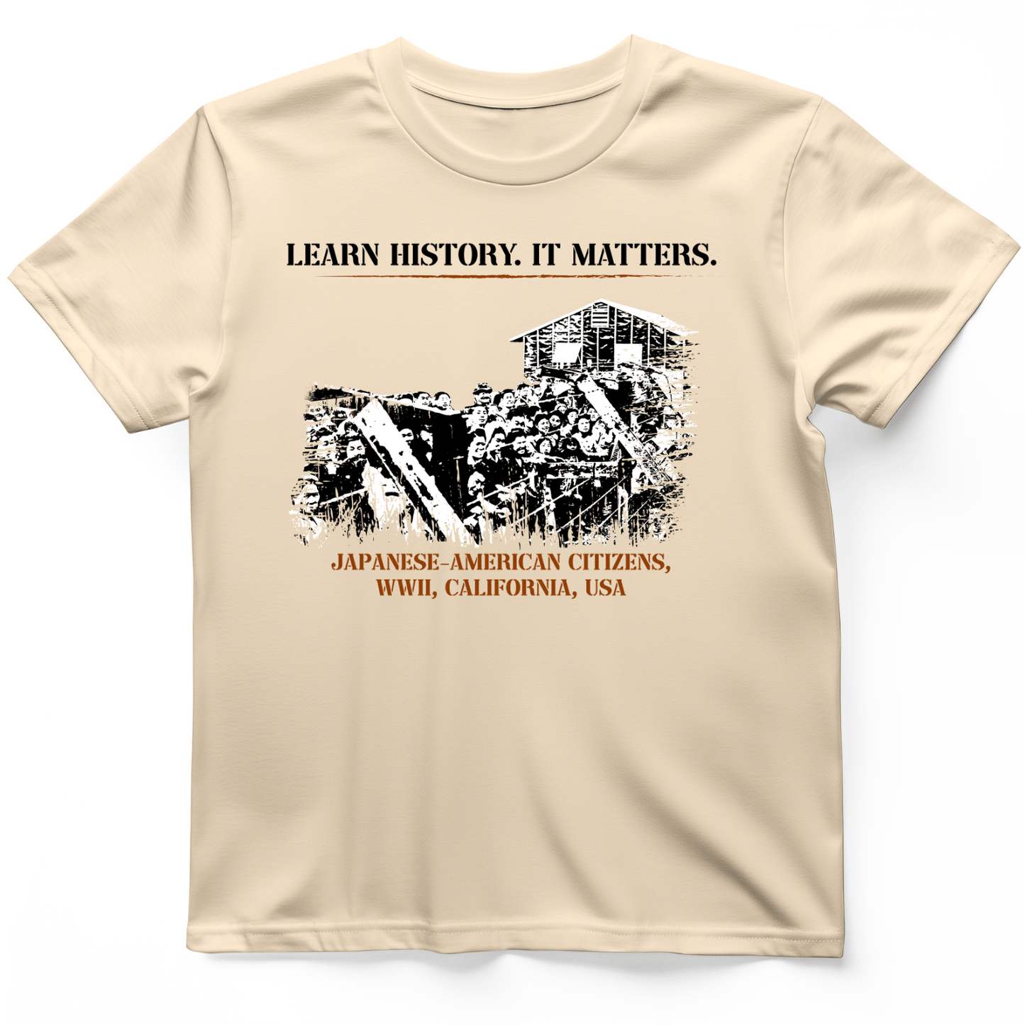 Learn History It Matters T-Shirt Natural / S