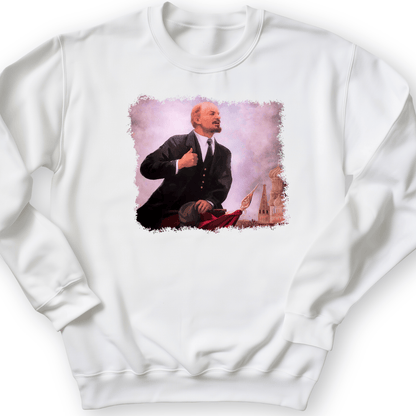 Lenin Crewneck White / S