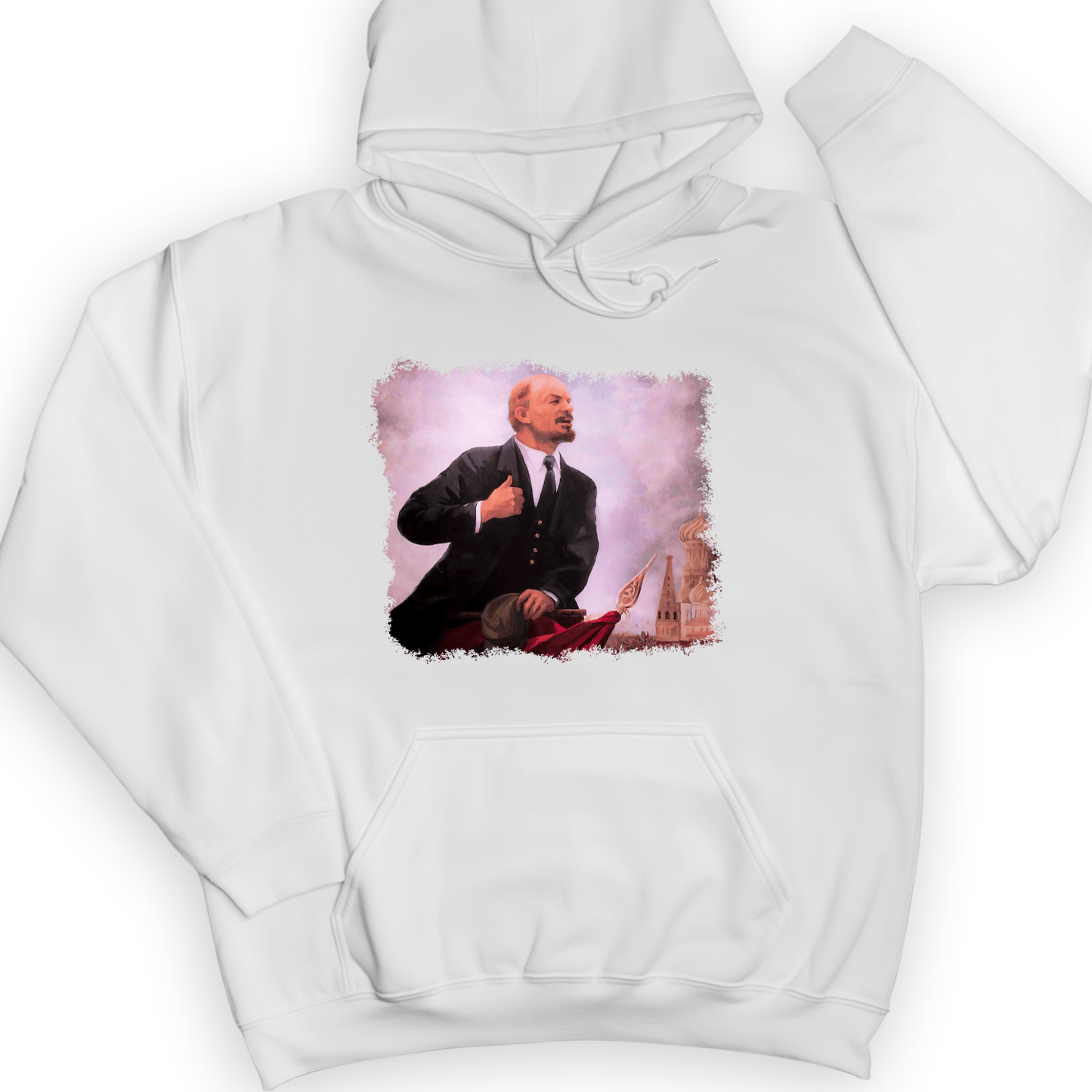 Lenin Hoodie White / S