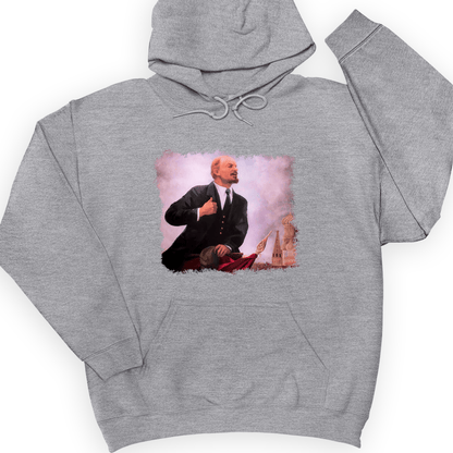Lenin Hoodie Sport Grey / S