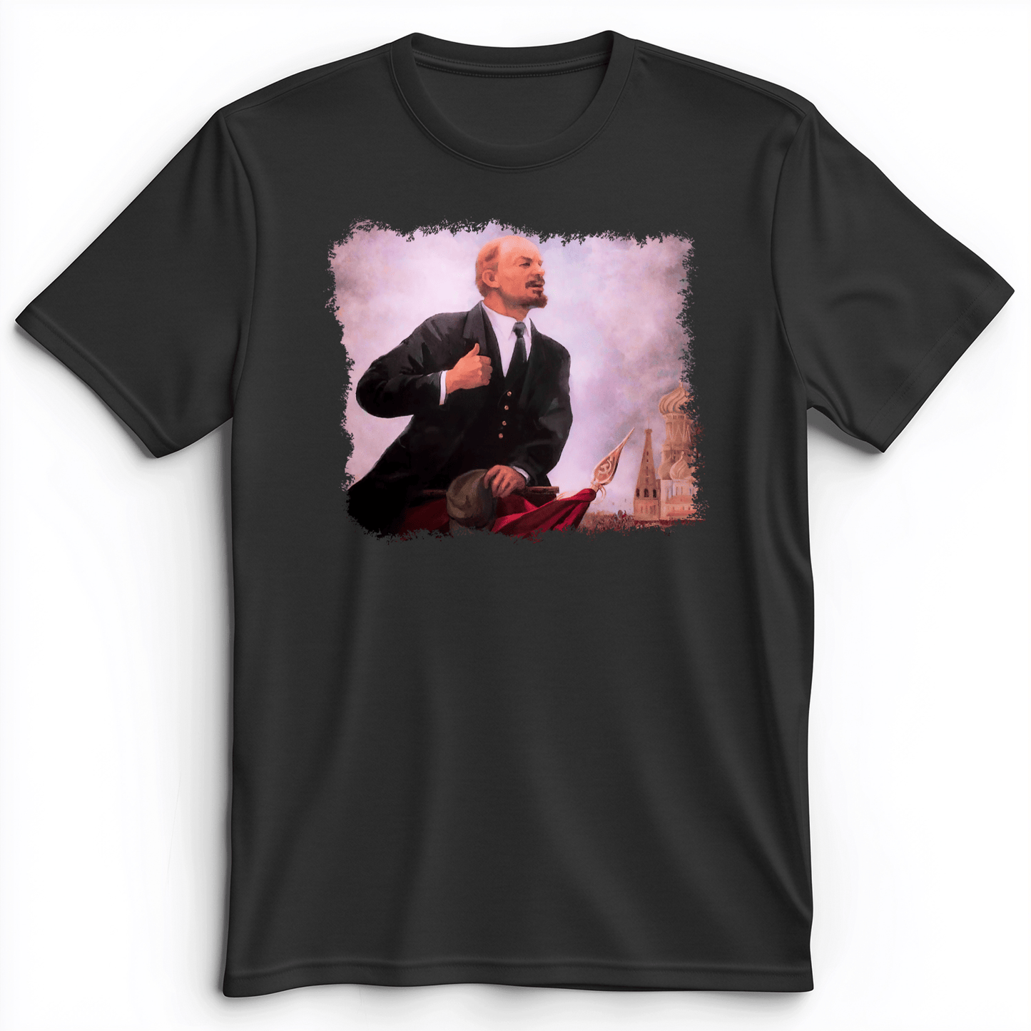 Lenin Premium Tee Dark Grey Heather / S