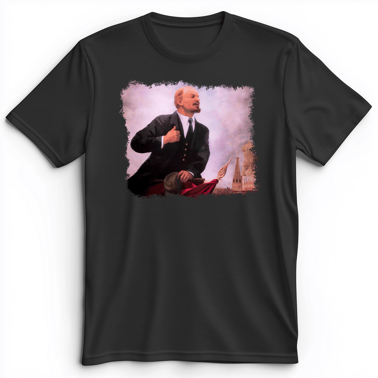 Lenin Premium Tee Dark Grey Heather / S