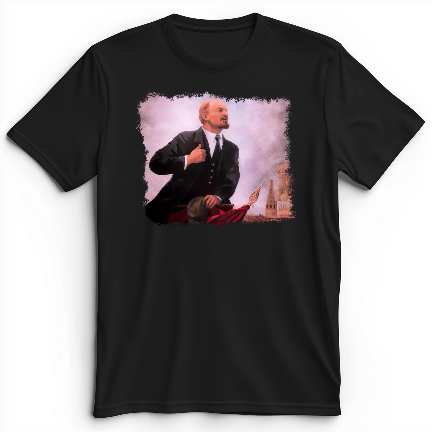 Lenin Premium Tee Black / S