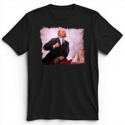 Lenin Premium Tee Black / S