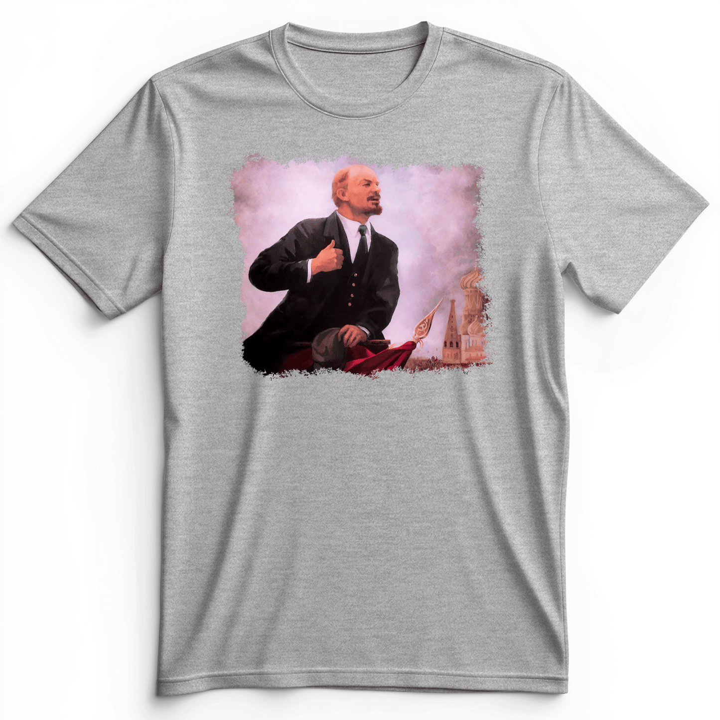 Lenin Premium Tee Athletic Heather / S