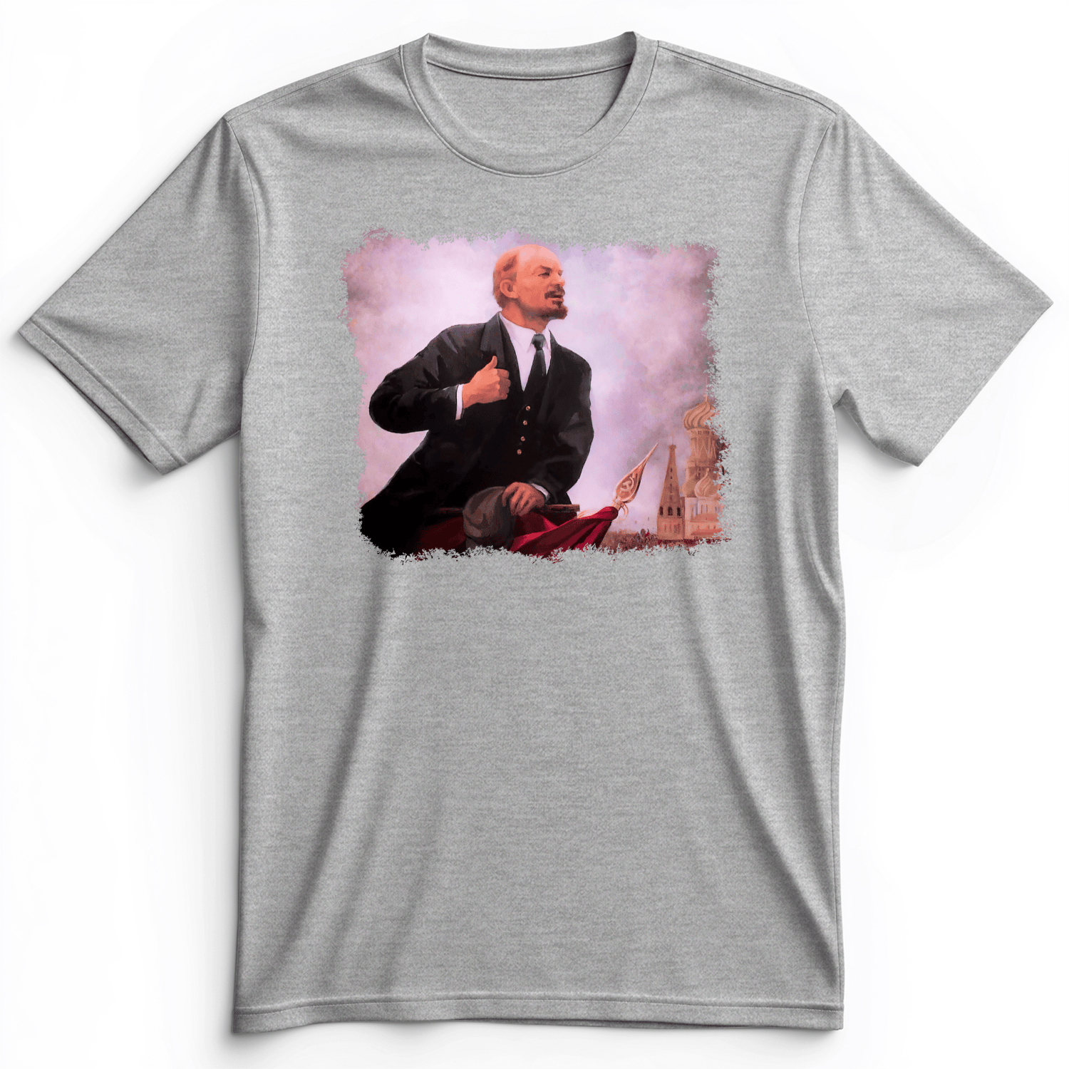Lenin Premium Tee Athletic Heather / S