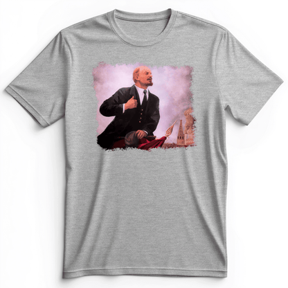 Lenin Premium Tee Athletic Heather / S