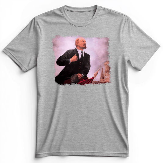 Lenin Premium Tee Athletic Heather / S