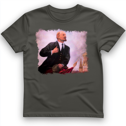 Lenin T-Shirt Charcoal / S