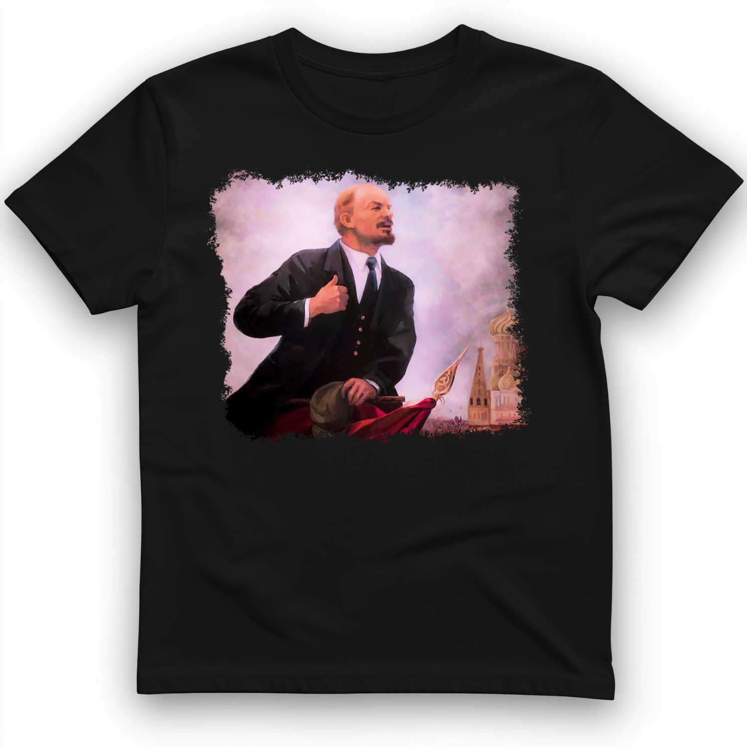 Lenin T-Shirt Black / S