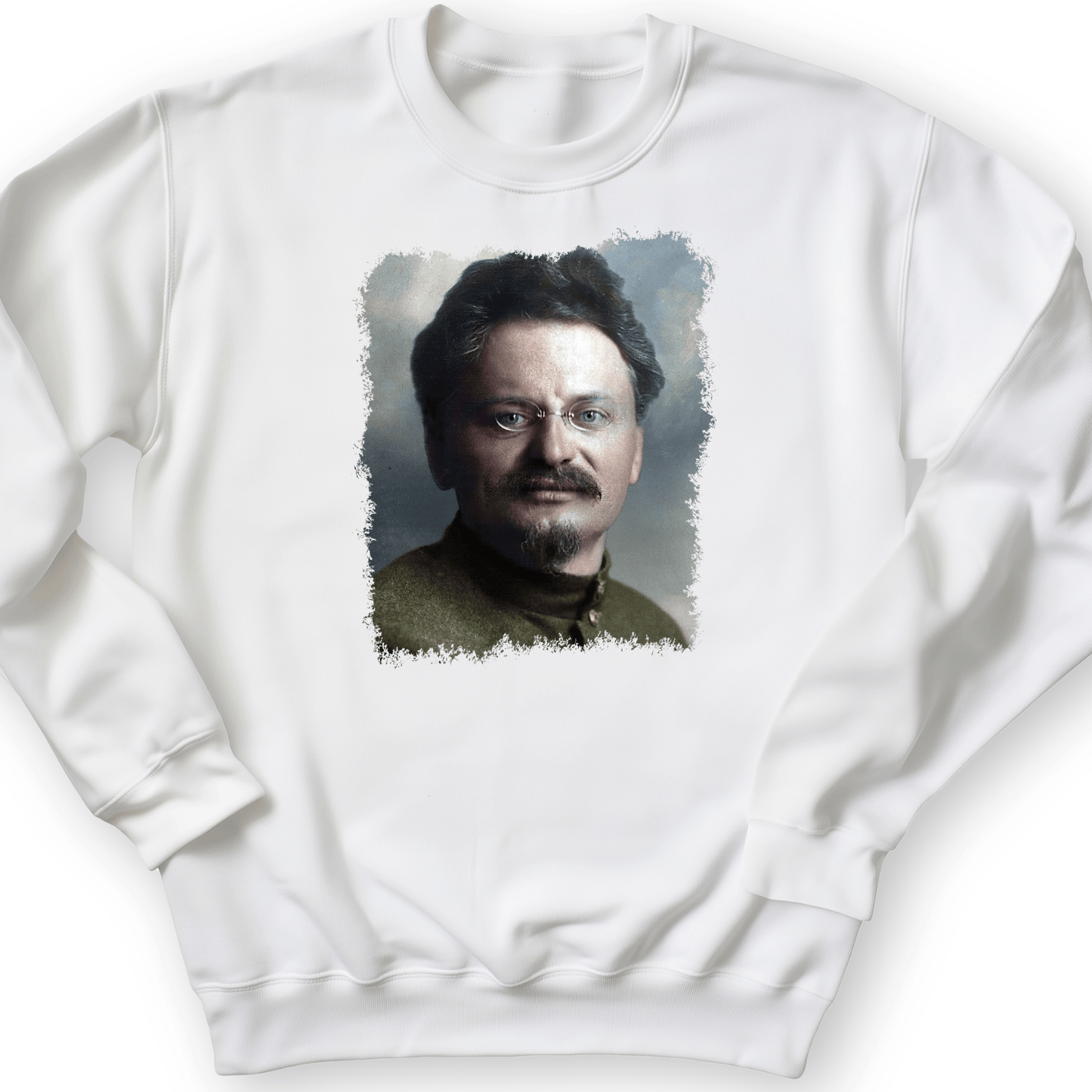 Leon Trotsky Crewneck White / S