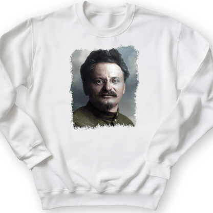 Leon Trotsky Crewneck White / S