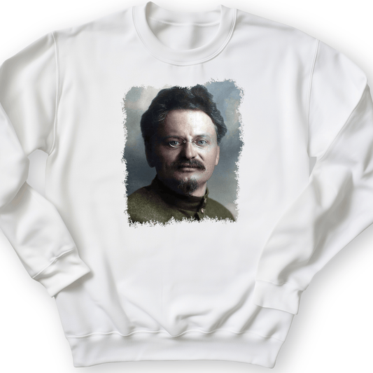 Leon Trotsky Crewneck White / S