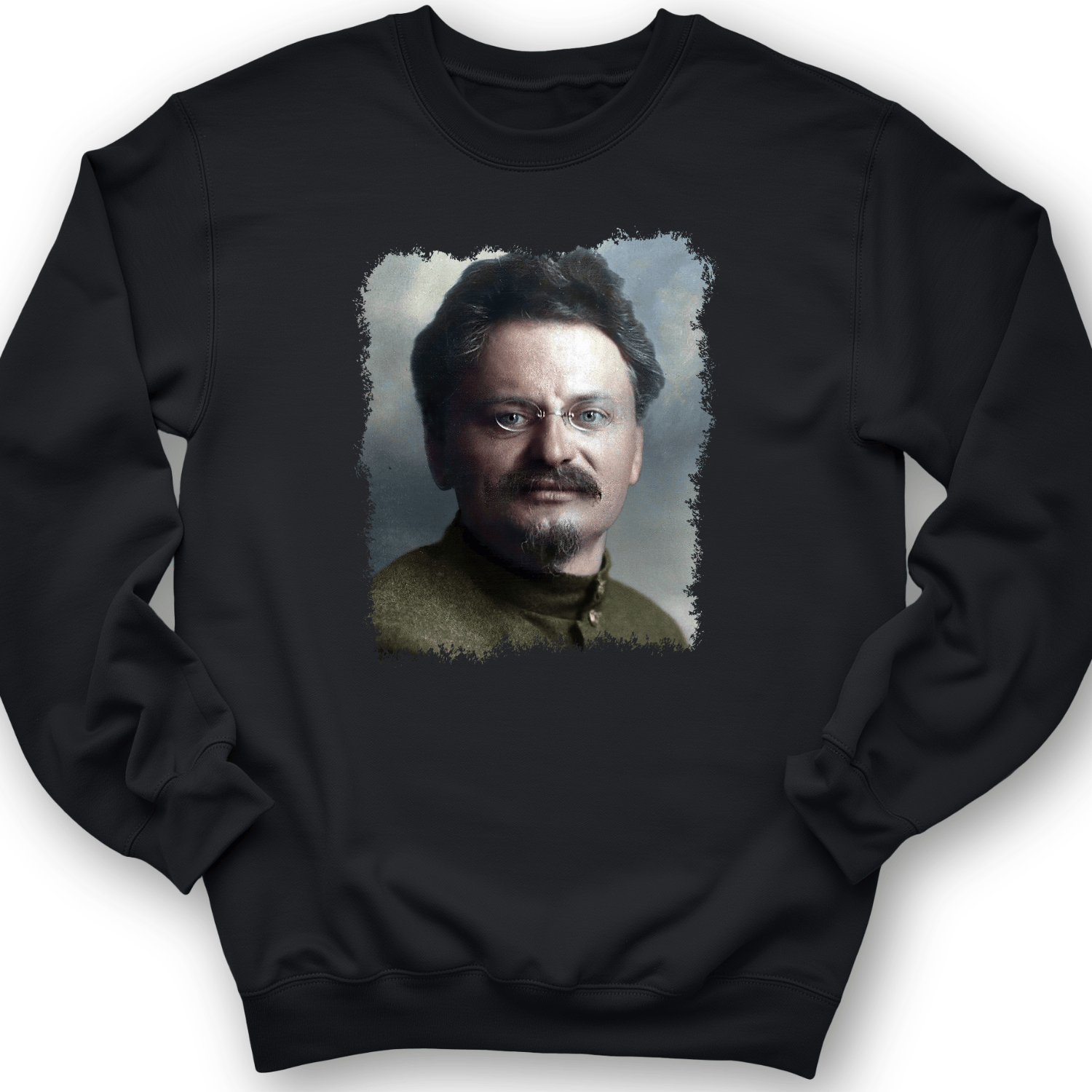 Leon Trotsky Crewneck Black / S
