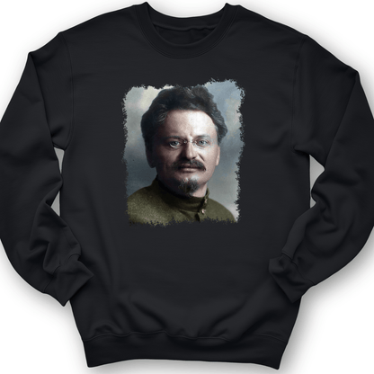 Leon Trotsky Crewneck Black / S