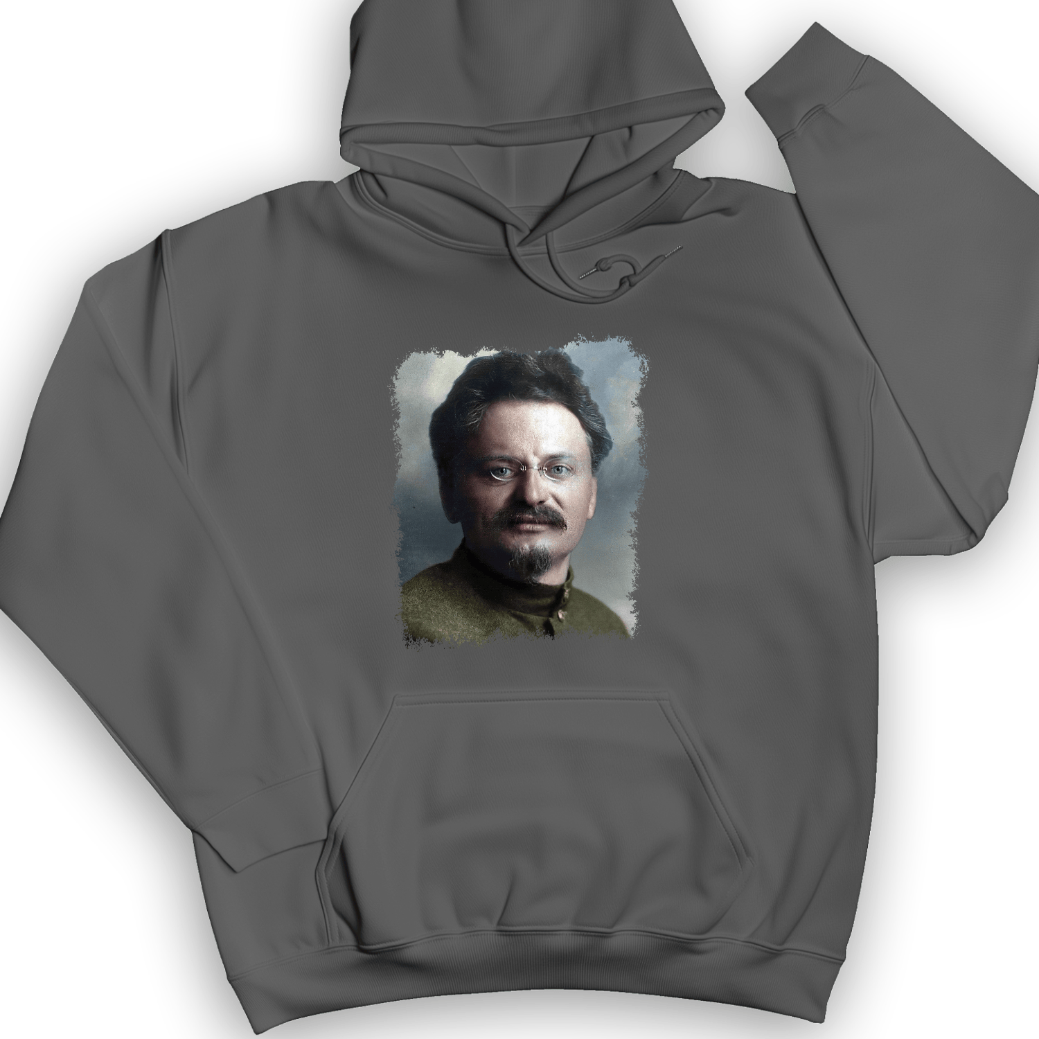 Leon Trotsky Hoodie Charcoal / S